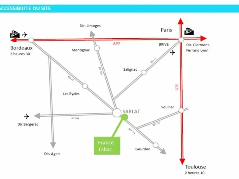 Local d'activités dans CARSAC-AILLAC à vendre - Photo de l’immeuble – Image 3 sur 4