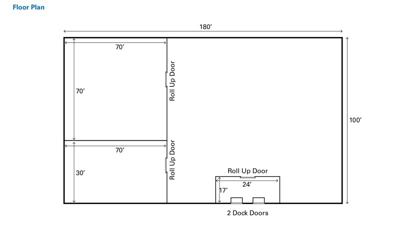 2845 4th St S, Waite Park, MN à louer Plan d’étage– Image 1 sur 1
