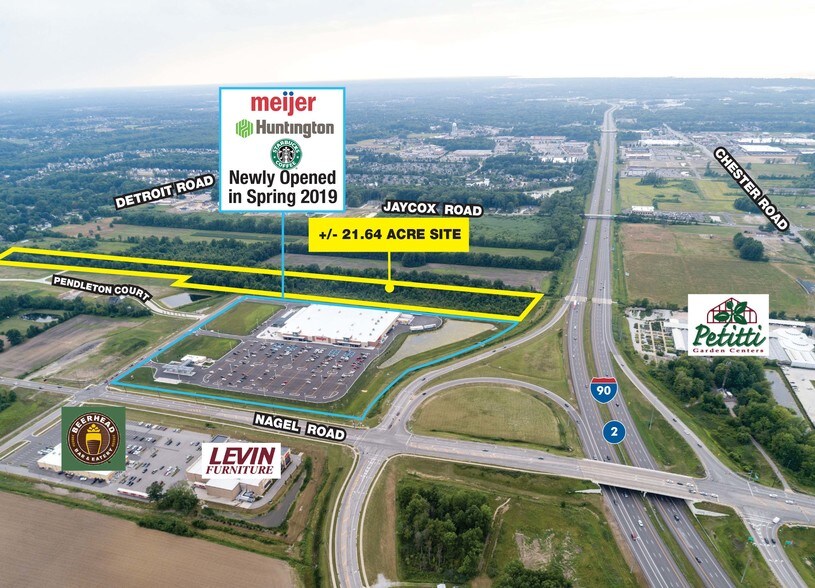 34250 Detroit Rd, Avon, OH à vendre - Aérien – Image 3 sur 13