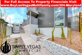 Plus de détails pour 304 S Maryland Pky, Las Vegas, NV - Logement à vendre