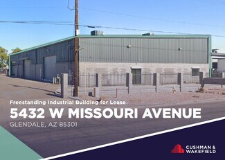 Plus de détails pour 5432 W Missouri Ave, Glendale, AZ - Industriel/Logistique à louer