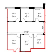 181 Eglinton Ave E, Toronto, ON à louer Plan d’étage– Image 1 sur 1
