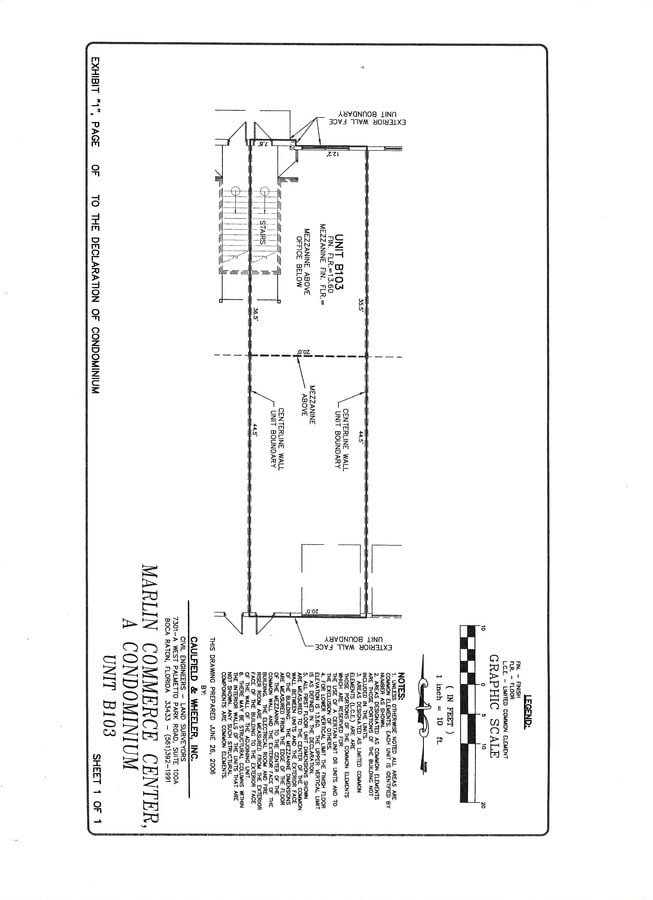 3677 23rd Ave S, Lake Worth Beach, FL 33461 - Lot B103-104 - - Plan d’étage - Image 1 of 3