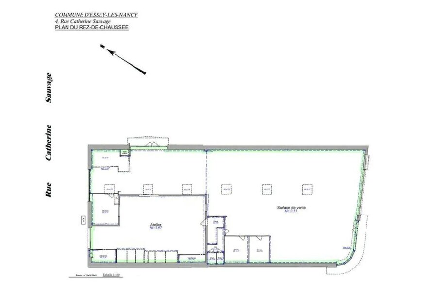 Local commercial dans Essey-lès-Nancy à louer - Plan d’étage – Image 3 sur 3