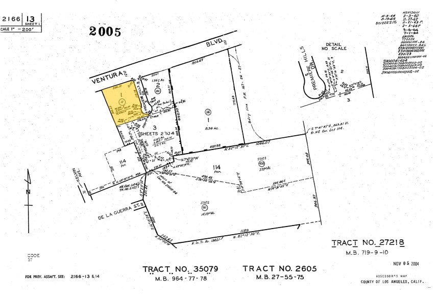 20700 Ventura Blvd, Woodland Hills, CA à vendre - Plan cadastral – Image 2 sur 23