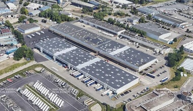 Le Petit-Quevilly, SM - Vue aérienne vue de carte