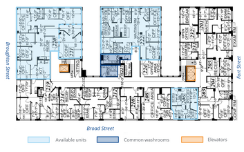 645 Fort St, Victoria, BC à louer Plan d’étage– Image 1 sur 1