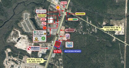 16485 US Hwy 331, Freeport, FL - Vue aérienne vue de carte - Image1