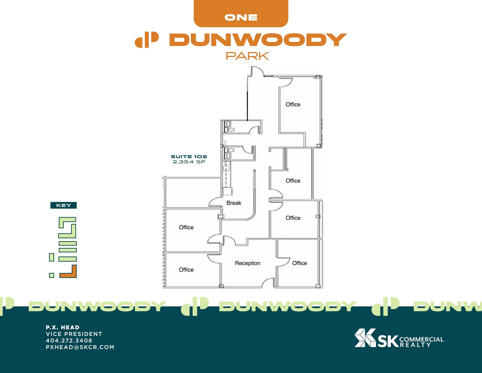1 Dunwoody Park, Atlanta, GA à louer Plan de site– Image 1 sur 1