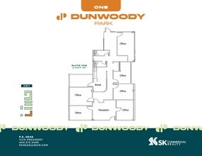 1 Dunwoody Park, Atlanta, GA à louer Plan de site– Image 1 sur 1