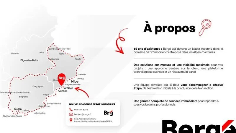 Bureau dans Cannes à louer - Photo de l’immeuble – Image 3 sur 4