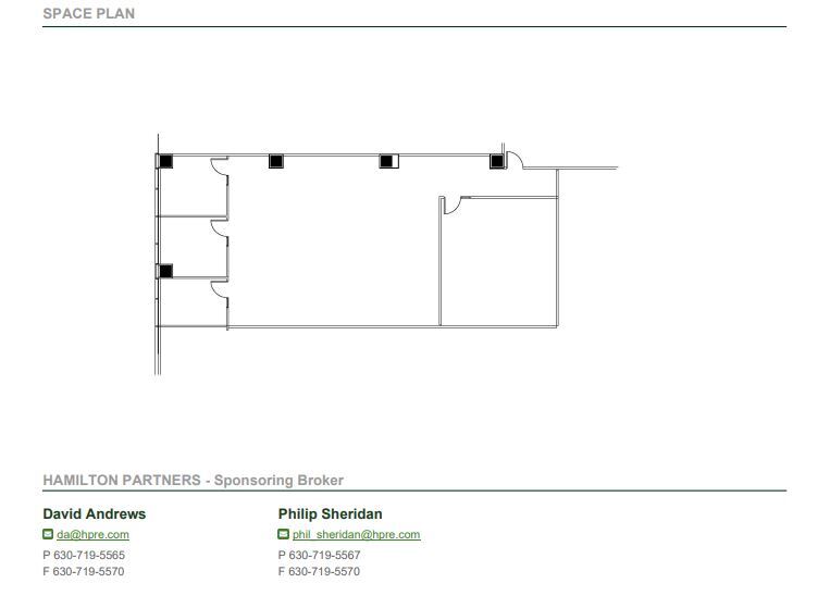 1901 Butterfield Rd, Downers Grove, IL à louer Plan d’étage– Image 1 sur 1