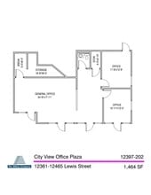 12361 Lewis St, Garden Grove, CA à louer Plan de site– Image 1 sur 1