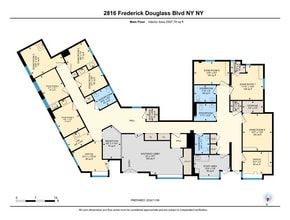 2816 Frederick Douglass Blvd, New York, NY à louer Plan d’étage– Image 2 sur 10