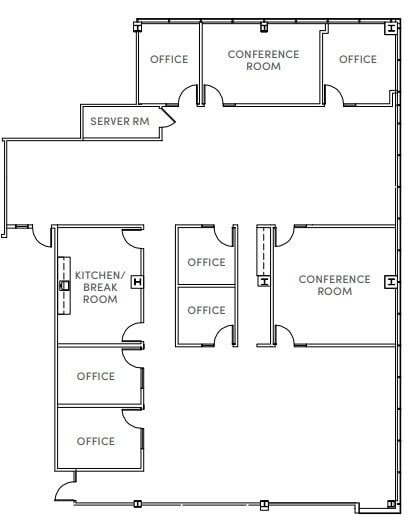2105 S Bascom Ave, Campbell, CA à louer Plan d’étage– Image 1 sur 1