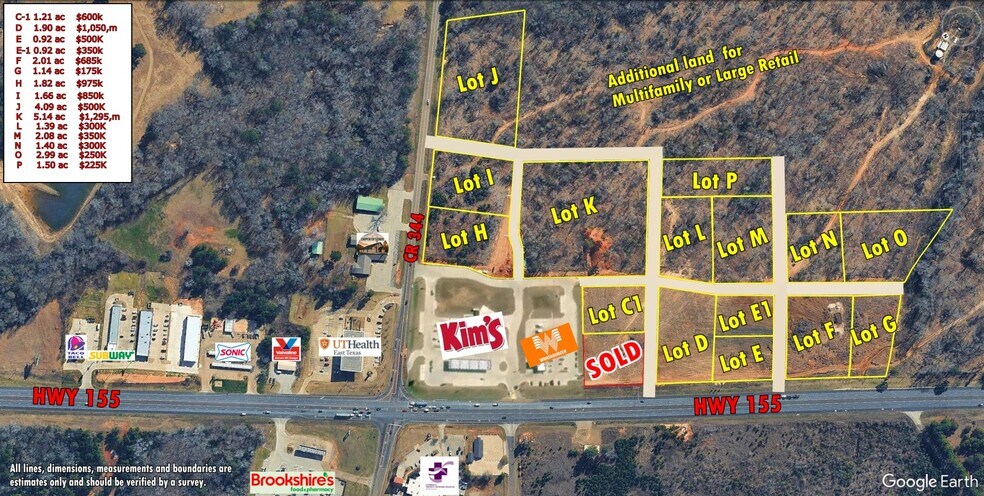 20175 HWY 155 S, Flint, TX à vendre - Photo de l’immeuble – Image 1 sur 24