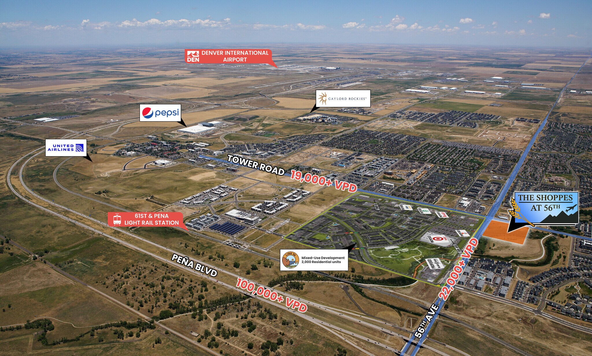 56th & Tower, Denver, CO à louer Photo de l’immeuble– Image 1 sur 7