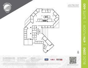 2398 E Camelback Rd, Phoenix, AZ à louer Plan d’étage– Image 1 sur 2