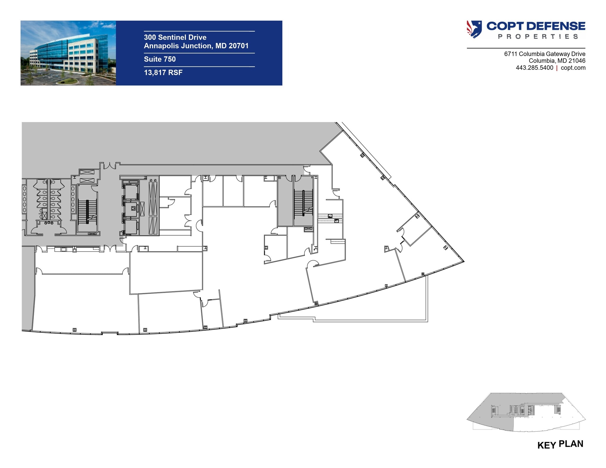 300 Sentinel Dr, Annapolis Junction, MD à louer Plan d’étage– Image 1 sur 1