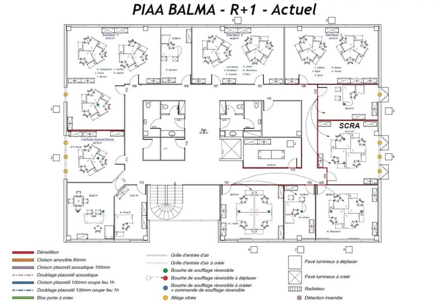 Bureau dans Balma à louer - Plan d’étage – Image 3 sur 4