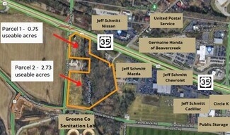 Plus de détails pour Factory Rd & US 35, Beavercreek, OH - Terrain à vendre
