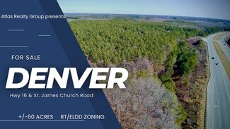 Plus de détails pour Hwy 16 & St. James Church Rd, Denver, NC - Terrain à vendre