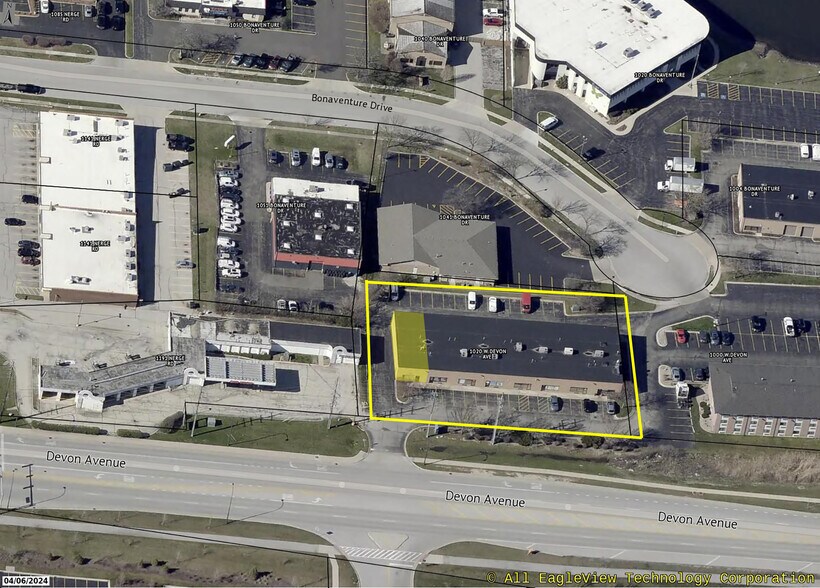 1020-1034 W Devon Ave, Elk Grove Village, IL à vendre - Photo de l’immeuble – Image 2 sur 3