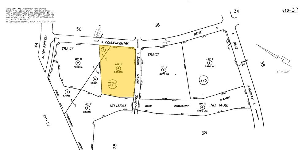 25200 Commercentre Dr, Lake Forest, CA à louer - Plan cadastral – Image 2 sur 6
