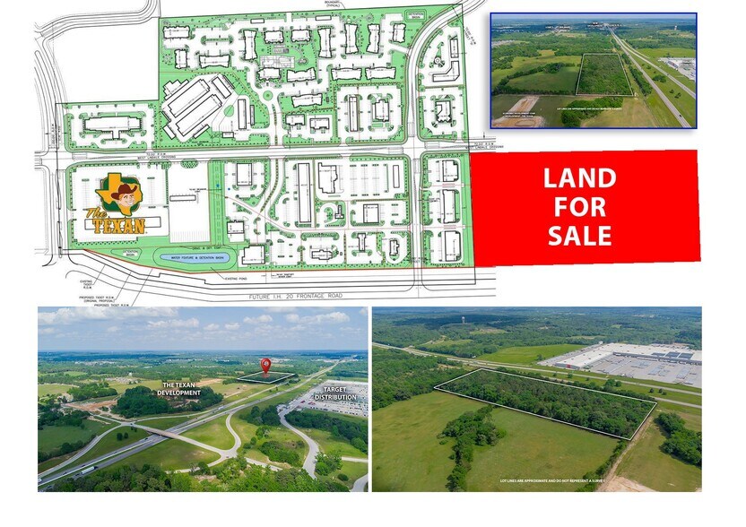 Tbd I20 Interstate, Lindale, TX à vendre - Aérien – Image 2 sur 7