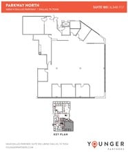 16800 N Dallas Pky, Dallas, TX à louer Plan d’étage– Image 1 sur 1