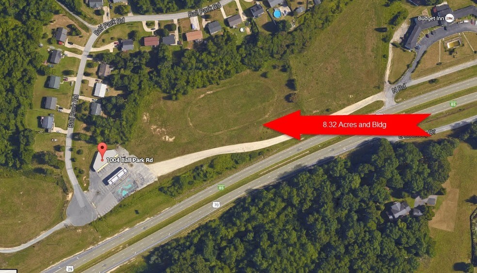 1004 Ball Park Rd, Thomasville, NC à vendre - Aérien – Image 3 sur 4