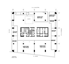 1010 Rue De La Gauchetière O, Montréal, QC à louer Plan d’étage– Image 1 sur 1