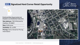 Plus de détails pour 720 Mitchell St, Cadillac, MI - Terrain à louer