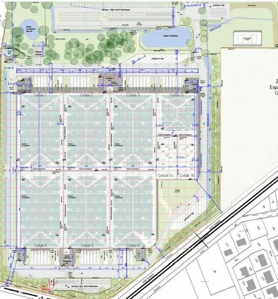 Local d’activités dans  à louer - Plan d’étage – Image 2 sur 2