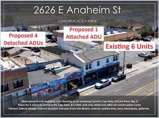 Plus de détails pour 2626 E Anaheim St, Long Beach, CA - Logement à vendre