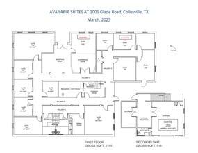 1005 Glade Rd, Colleyville, TX à louer Plan de site– Image 1 sur 1