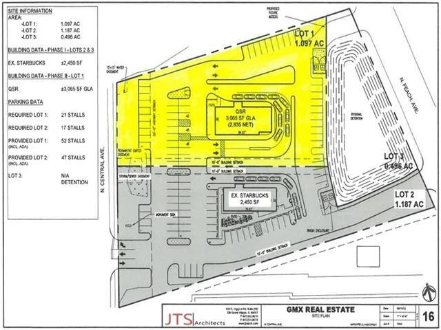 1715 N Central Ave, Marshfield, WI à vendre - Plan de site – Image 2 sur 2