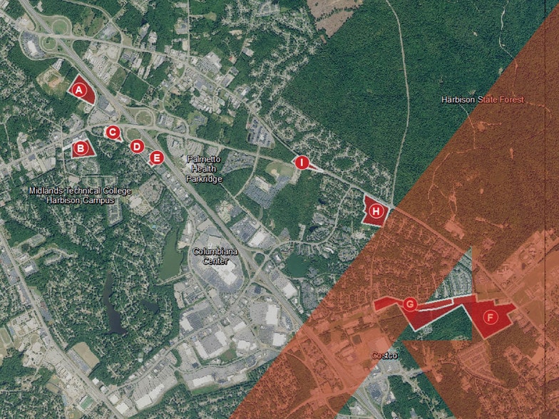 Columbiana Dr, Irmo, SC à vendre - Aérien – Image 2 sur 2