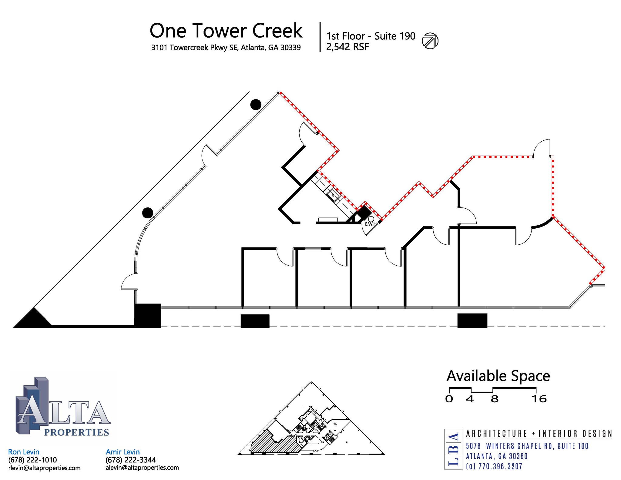 3101 Towercreek Pkwy SE, Atlanta, GA à louer Plan d’étage– Image 1 sur 2