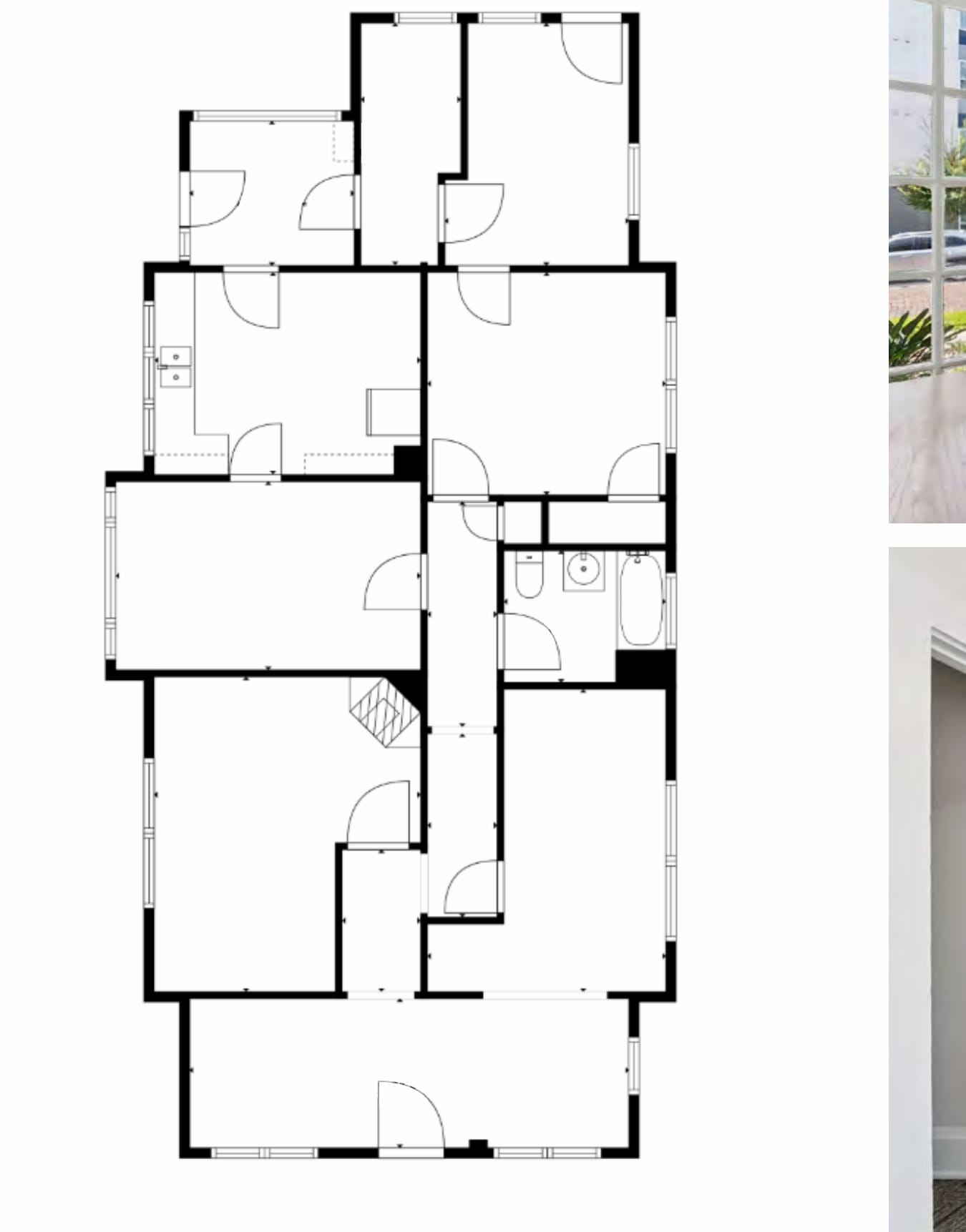 1617 Woodward St, Orlando, FL à louer Plan d’étage– Image 1 sur 4