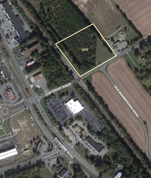 201 Lightfoot Rd, Williamsburg, VA à vendre - Aérien – Image 2 sur 3