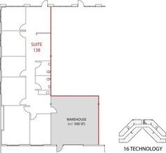 16 Technology Dr, Irvine, CA à louer Plan d’étage– Image 1 sur 1