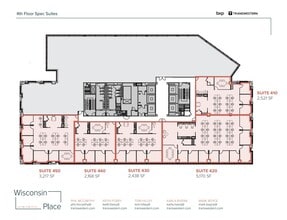 5404 Wisconsin Ave, Chevy Chase, MD à louer Plan d’étage– Image 1 sur 1