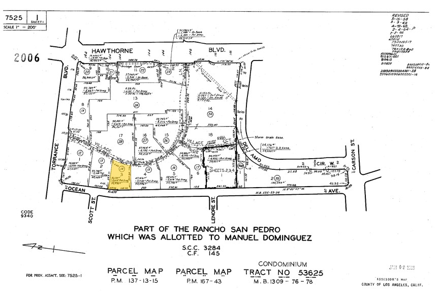 21233 Hawthorne Blvd, Torrance, CA à vendre - Plan cadastral – Image 3 sur 15