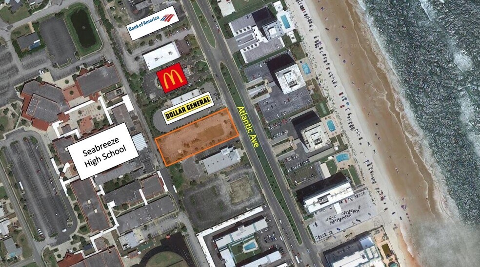 2743 N Atlantic Ave, Daytona Beach, FL à louer - Photo de l’immeuble – Image 2 sur 11