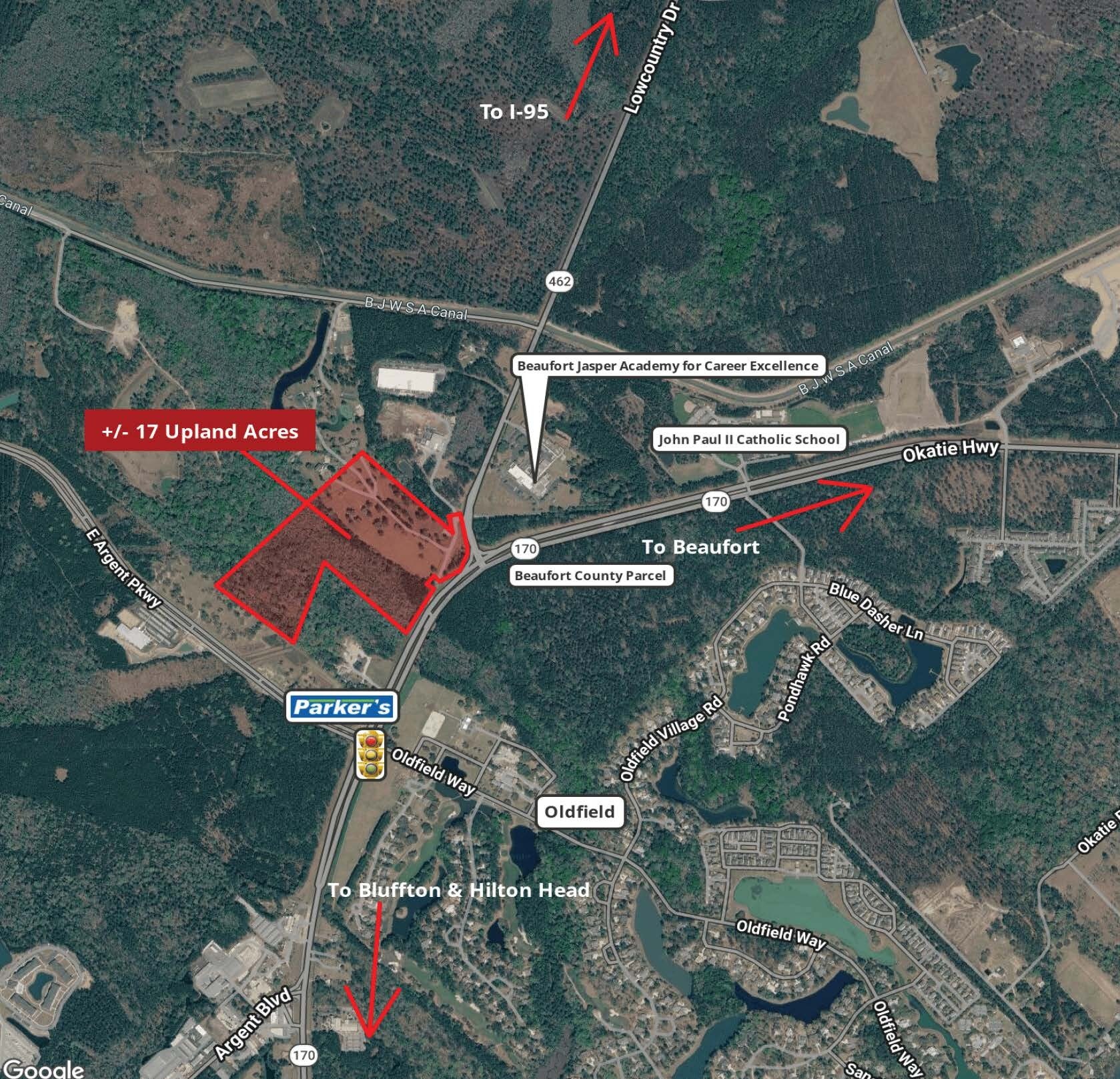 Highway 170 & Highway 462, Ridgeland, SC à vendre Photo de l’immeuble– Image 1 sur 4