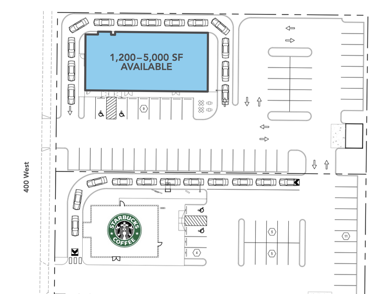 286 N 400 W, Kaysville, UT à louer - Plan de site – Image 3 sur 4