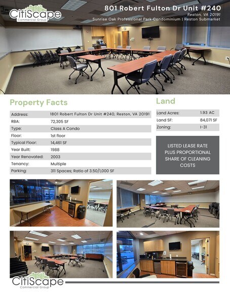 1801 Robert Fulton Dr, Reston, VA à louer - Photo de l’immeuble – Image 2 sur 7