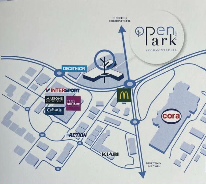 Local commercial dans Cormontreuil à louer - Photo de l’immeuble – Image 2 sur 6