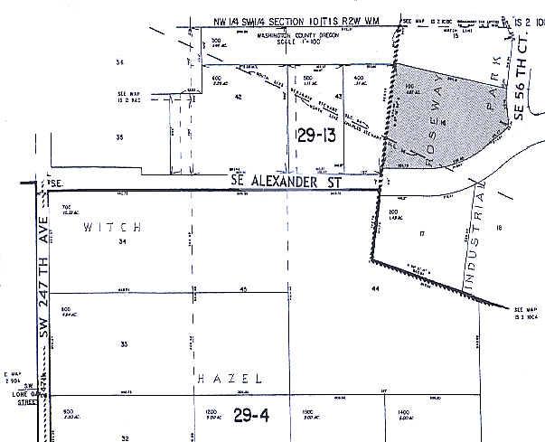 5575 SE Alexander St, Hillsboro, OR à vendre - Plan cadastral – Image 3 sur 9